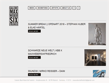 Tablet Screenshot of maxwebersixfriedrich.com